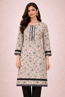 Greey Black 2-Piece Swiss Lawn Suit